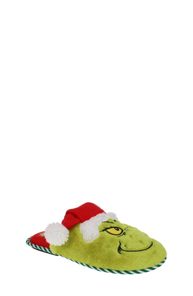 SG Footwear Kids
 Grinchmas Smiley Faux Fur Slipper