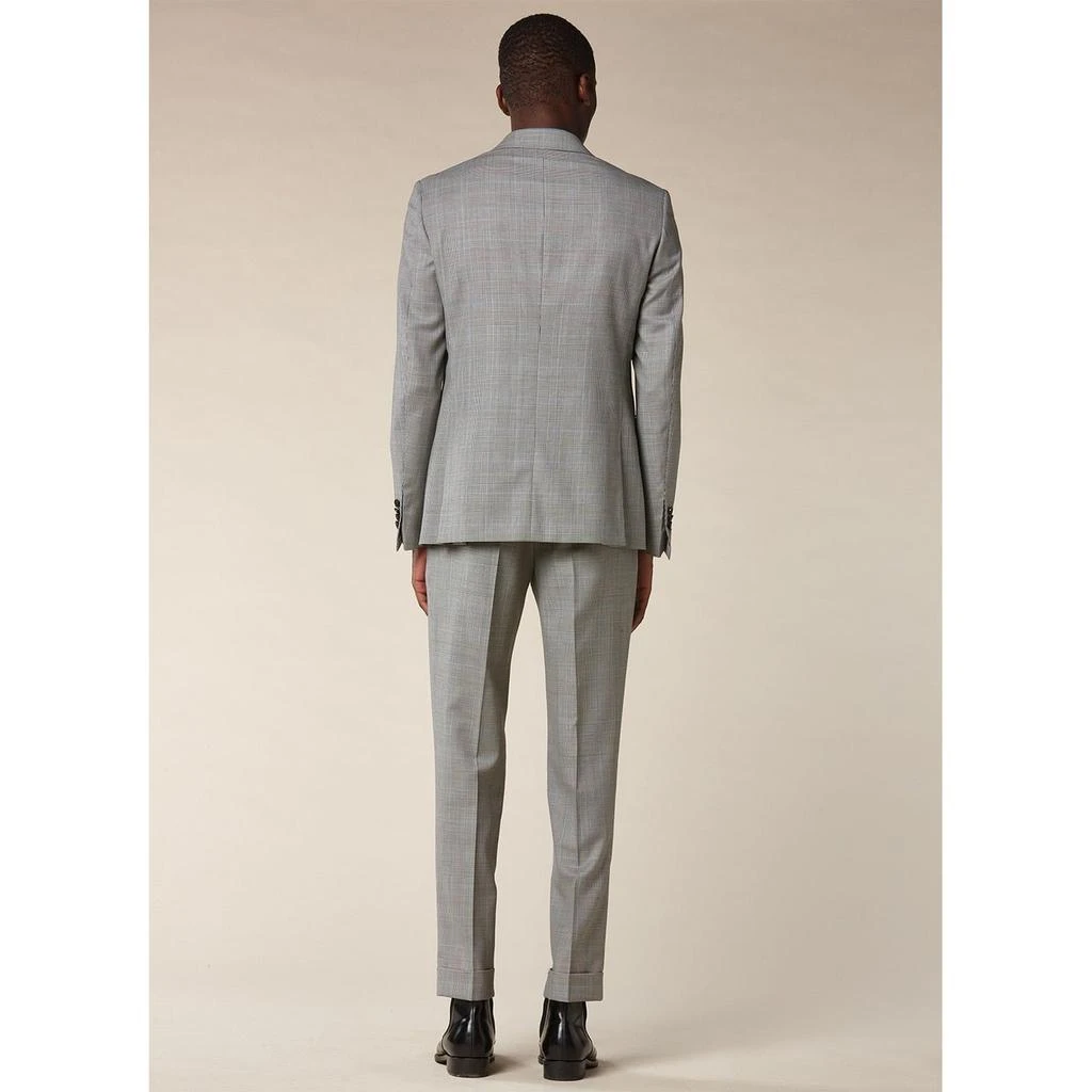 预计3周后发货 Fursac Fursac - Costume Prince De Galles En Laine - Quartz 6