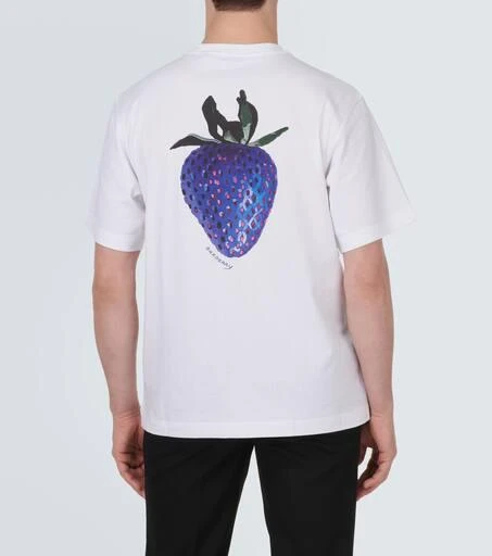 Burberry Printed cotton jersey T-shirt 4