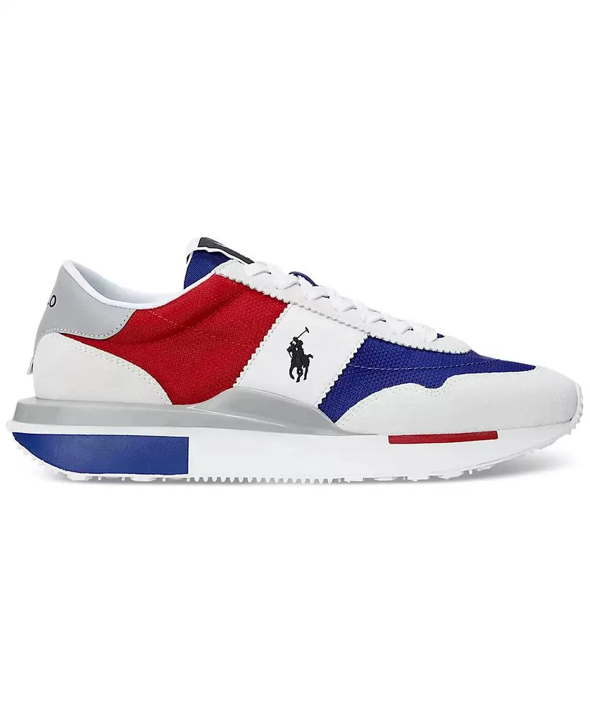 Ralph Lauren Men's Train 89 Suede & Oxford Sneaker 2