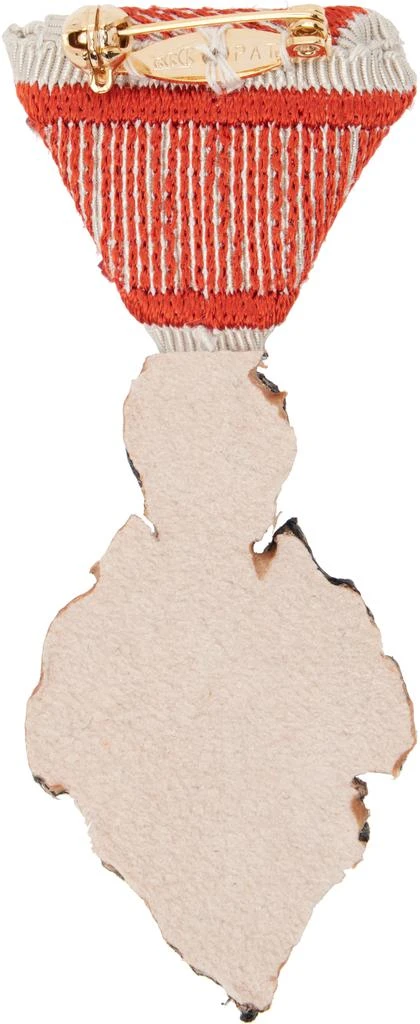 UNDERCOVER Red UC2E1X03 Crown Brooch 2