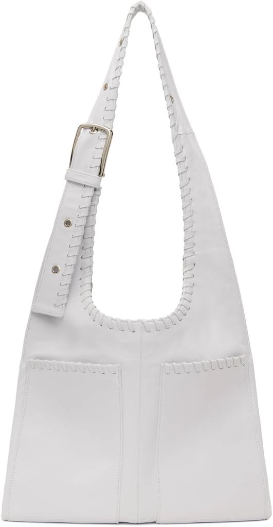 Gimaguas White Trenzado Bag 1