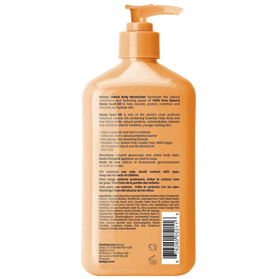 Hempz Vitamin C Herbal Moisturizer Citrus Blossom