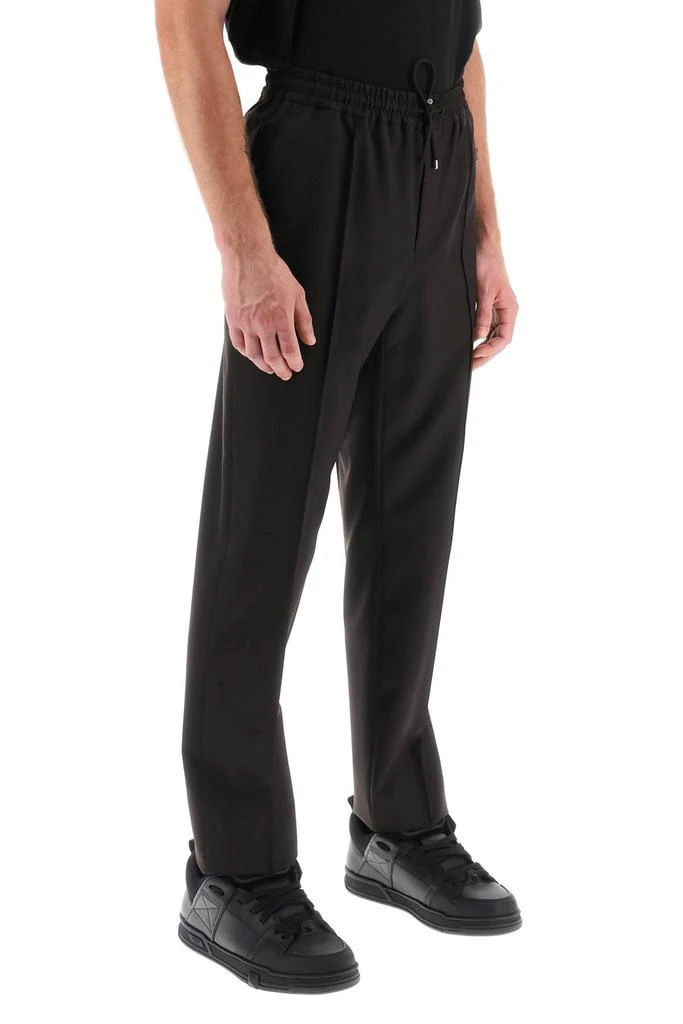 Valentino joggers in light wool 2