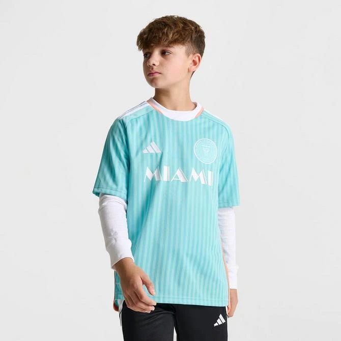 Adidas Kids' adidas Inter Miami CF 24/25 Messi Home Soccer Jersey 3
