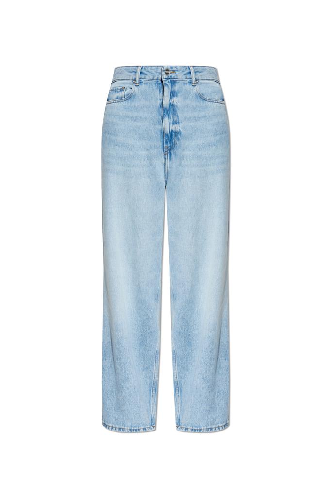 Ganni High-rise wide-leg jeans - Jeans - BeyondStyle