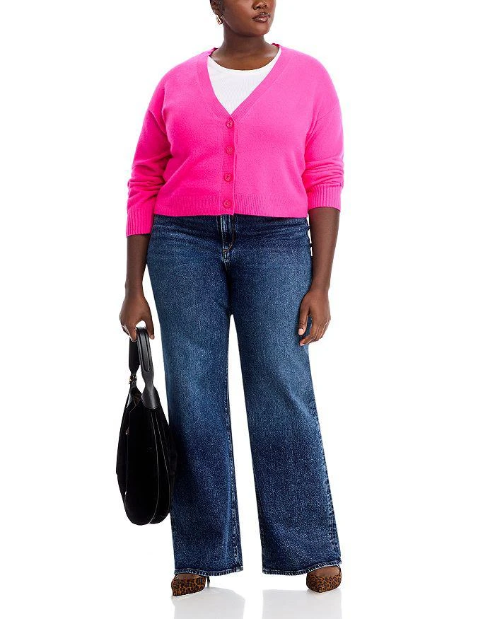 AQUA V-Neck Cardigan - Exclusive 5