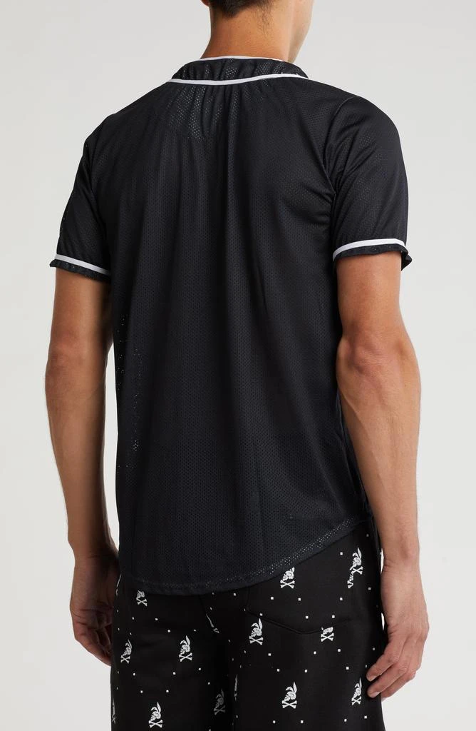 CROOKS AND CASTLES Logo Script Baseball T-Shirt 2