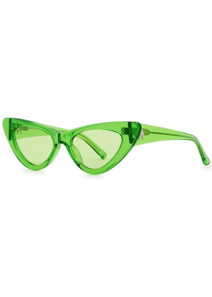 The Attico Dora cat-eye sunglasses 1