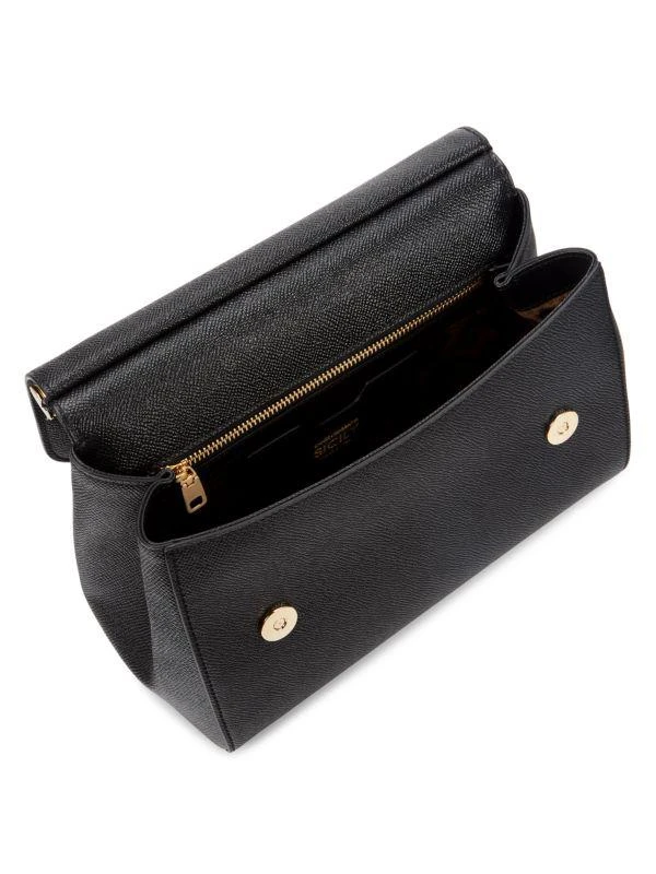 Dolce & Gabbana Dauphine Medium Leather Top Handle Bag 3