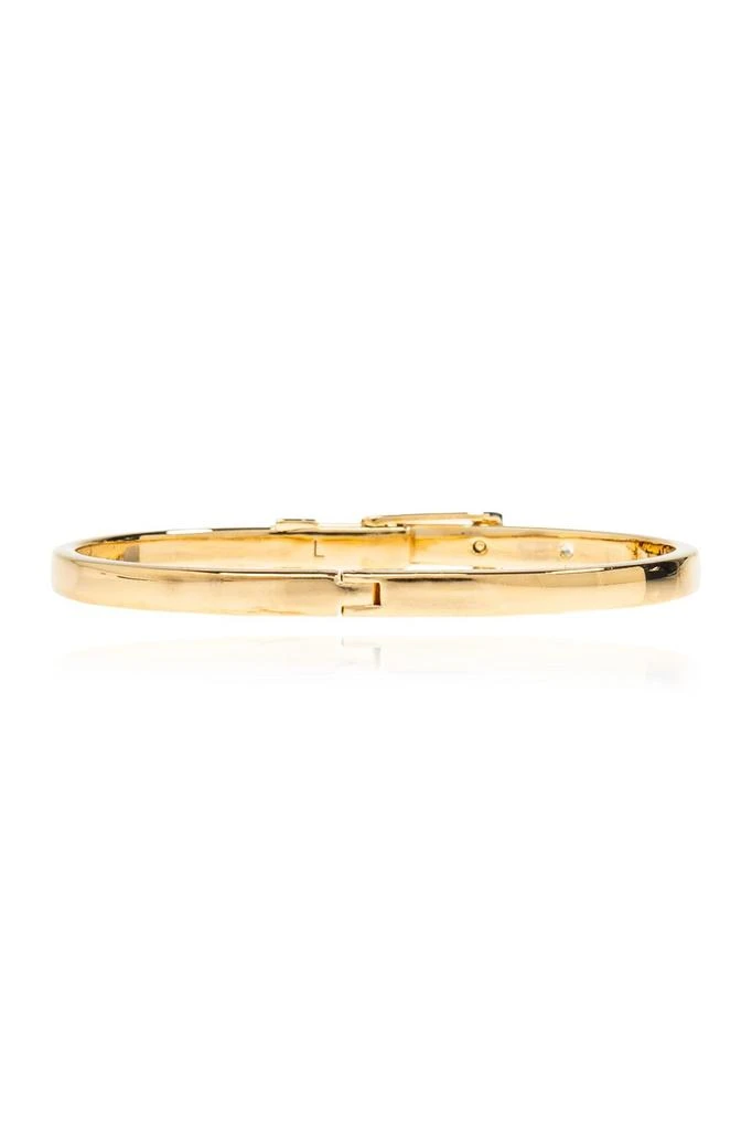 Yves Saint Laurent Saint Laurent Logo Engraved Buckle Bracelet 2