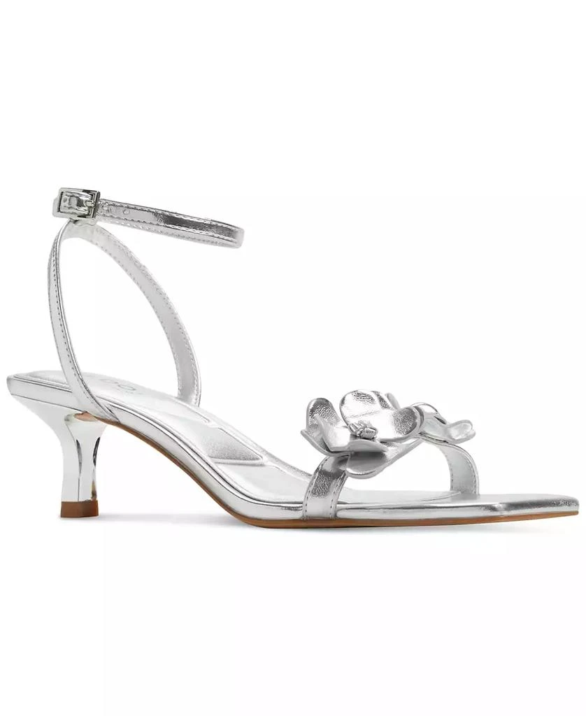 ALDO Women's Daisyrose Floral Kitten-Heel Dress Sandals 1