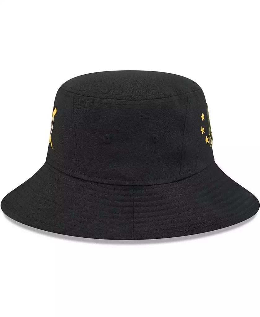 New Era Men's Black Atlanta Braves 2024 Armed Forces Day Bucket Hat 4