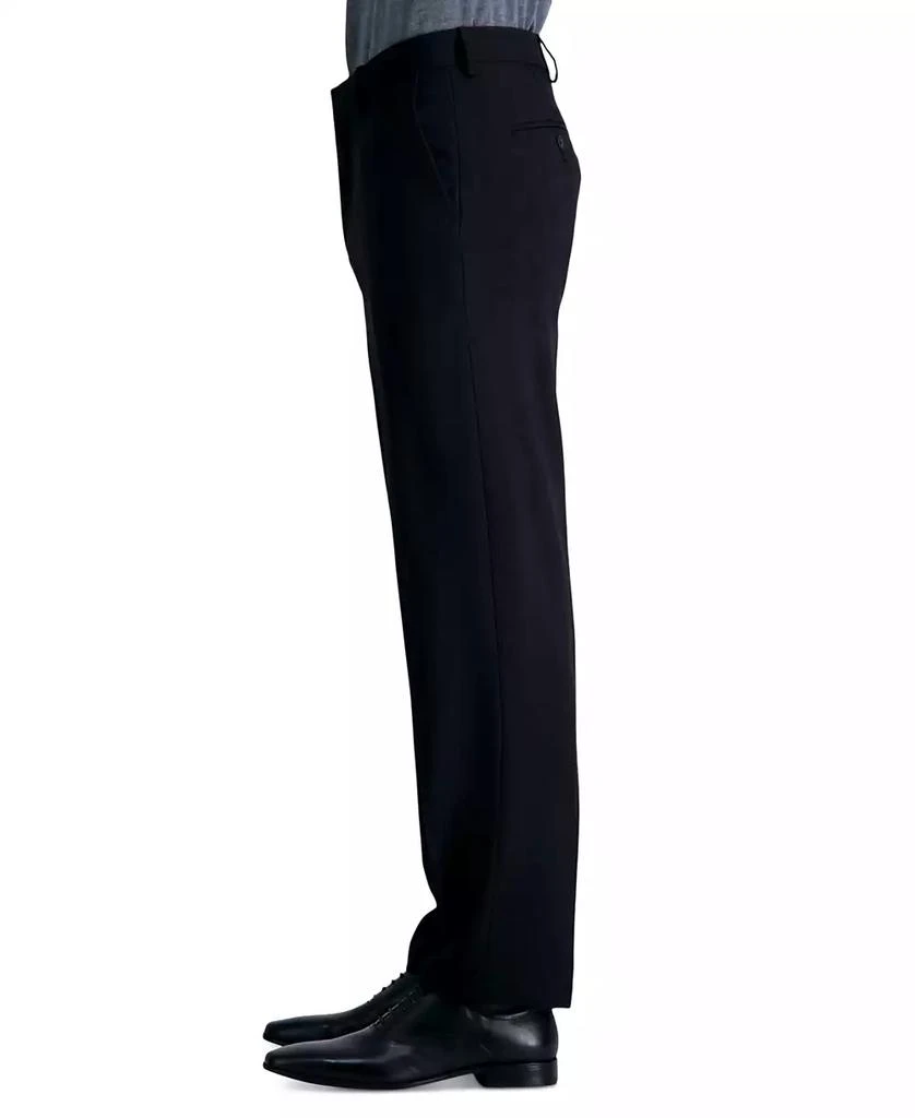 Haggar Men’s Premium Comfort Straight-Fit 4-Way Stretch Wrinkle-Free Flat-Front Dress Pants 4