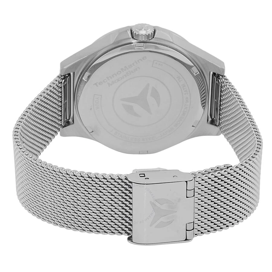 TechnoMarine MoonSun Date Quartz Charcoal Dial Ladies Watch TM-822033 3