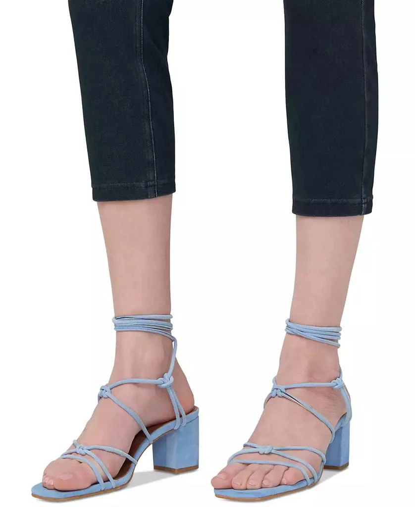 Hue Women's Mid-Rise Pull-On Denim Capri Leggings 13