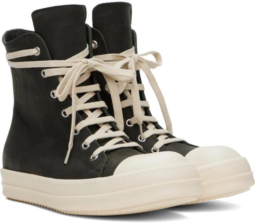 Rick Owens Green Porterville Sneakers 4