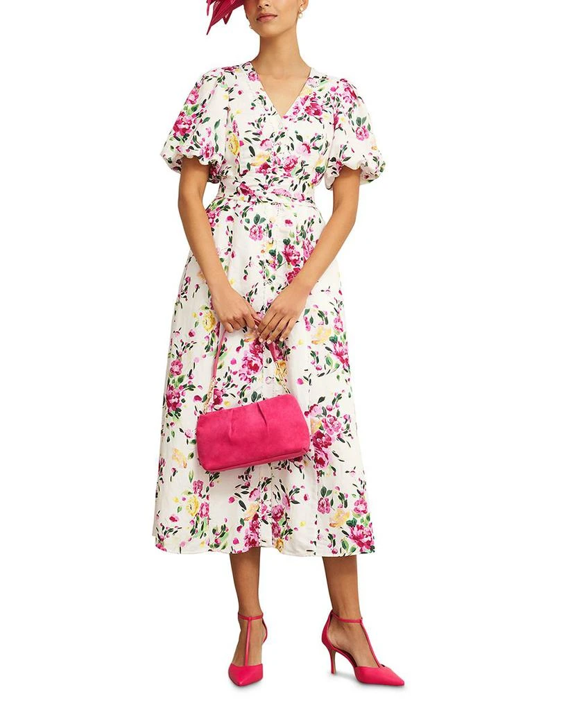 HOBBS LONDON Taylor Linen Blend Dress 9