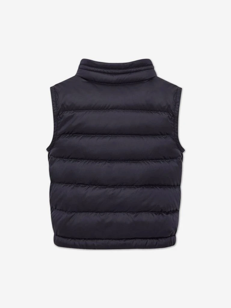 Moncler Moncler Enfant Baby Boys Down Padded New Amaury Gilet in Navy 2