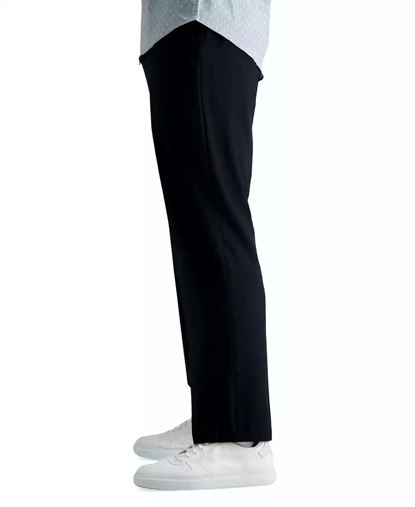 Haggar Men's Big & Tall Premium Comfort Stretch Classic-Fit Solid Flat Front Dress Pants 4