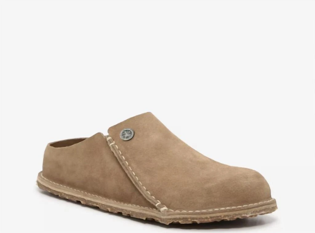 Birkenstock Women's Zermatt Narrow Clog In Gray Taupe 1