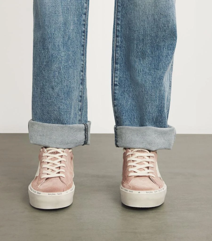 Golden Goose Suede Hi Star Sneakers 2