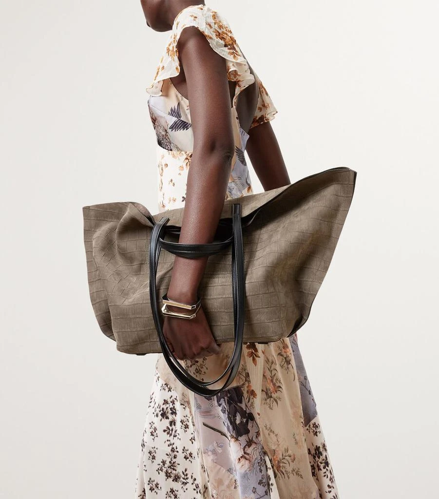 ALL SAINTS Leather Phoenix Tote Bag 5