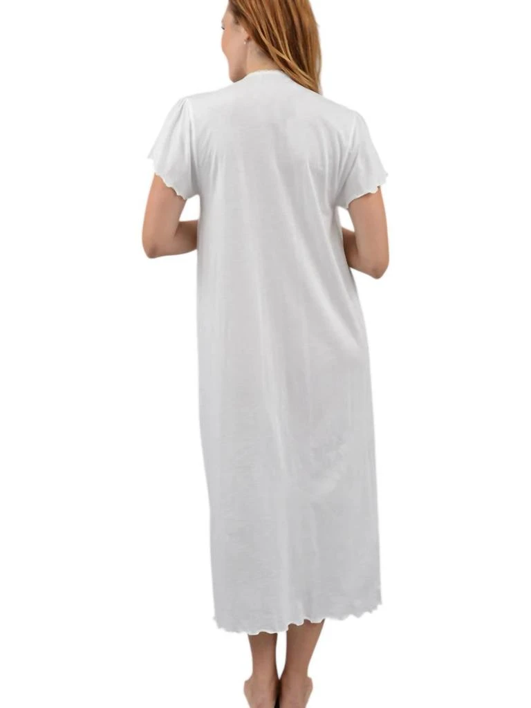 COTN COLLECTION Cotn Collection - Smocked Flutter Sleeve Gown 3