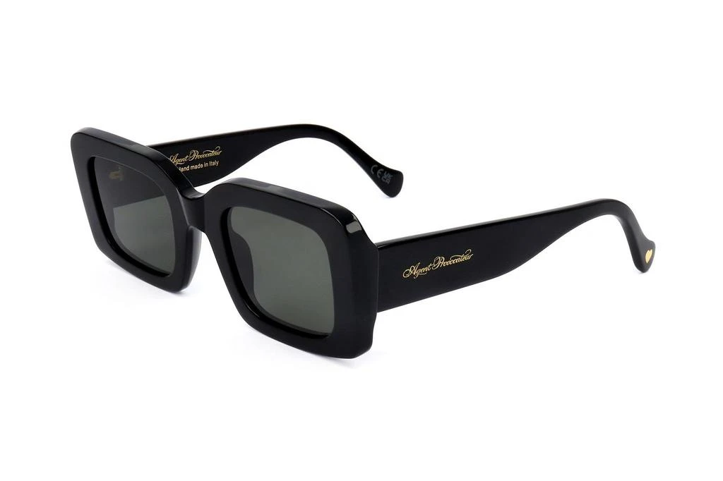 L'Agent by Agent Provocateur Agent Provocateur Rectangular Frame Full Rim Sunglasses 2