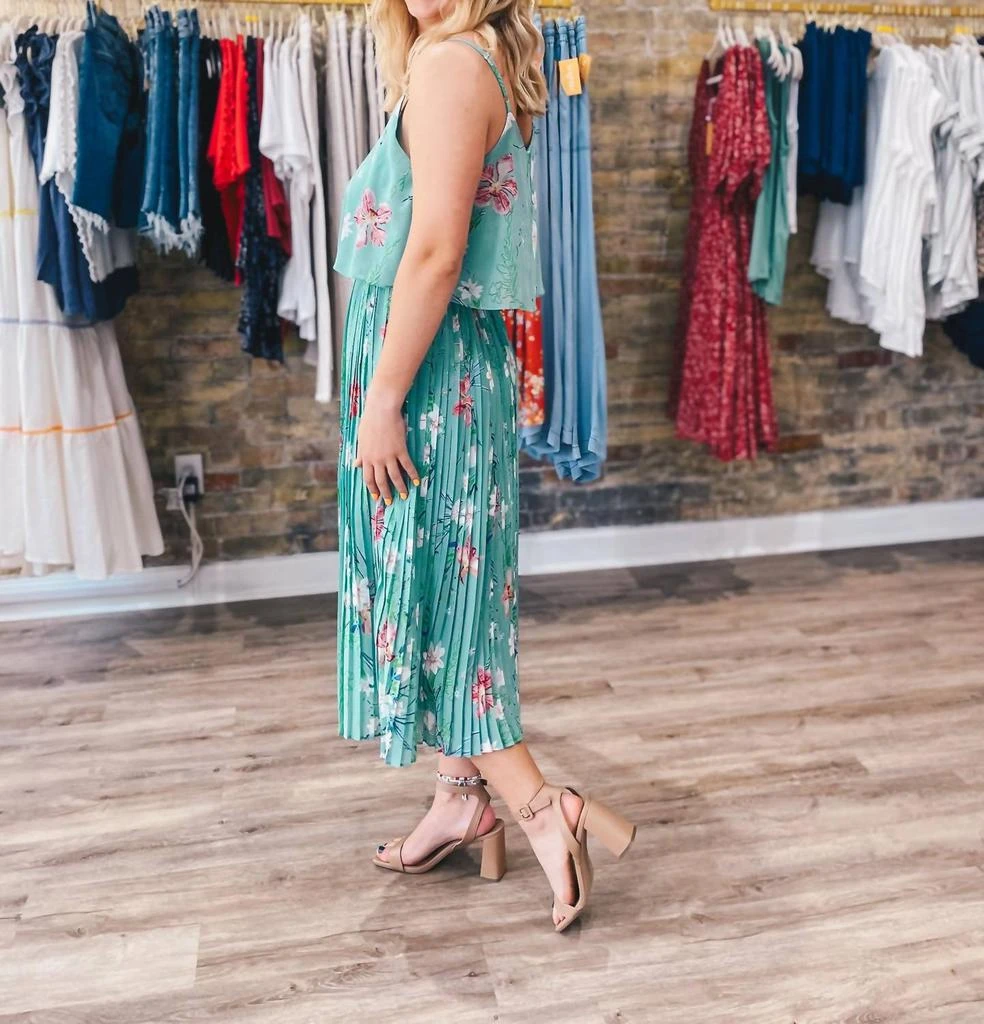 Papillon Papillon - Floral Pleated Dress 3