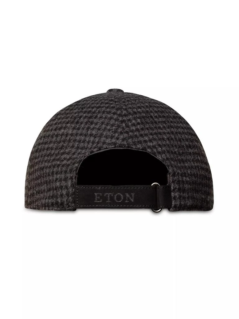 Eton Houndstooth Baseball Cap 2