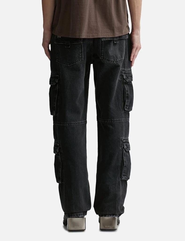 Misbhv Harness Strap Cargo Trousers Black 4