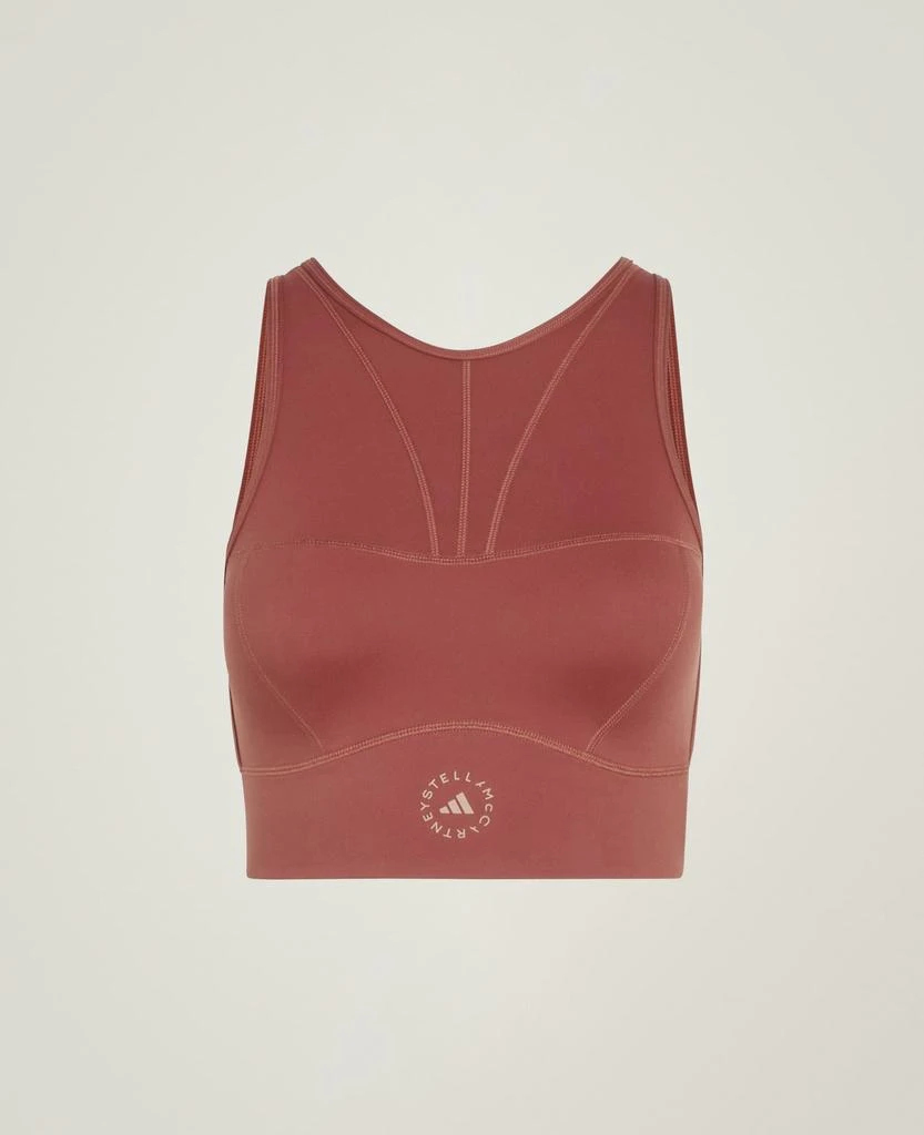 Stella McCartney Stella McCartney - TrueStrength Sleeveless Yoga Crop Top, , Size: L