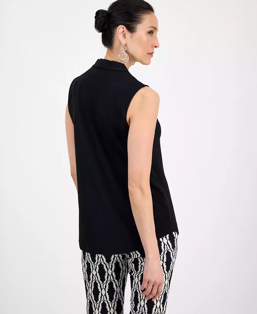 JM Collection Women's V-Neck Sleeveless Knit Blouse, XS-PXL, Exclusively at Macy's