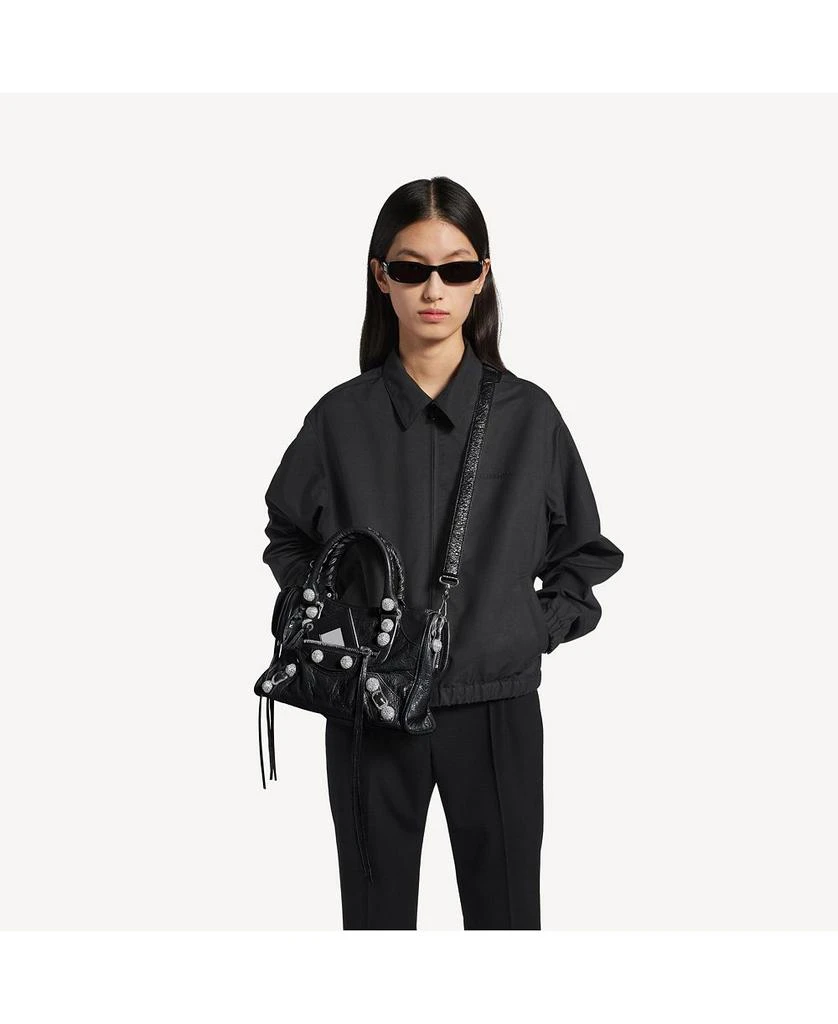 Balenciaga Le City Bag Small Giant Studs With Rhinestones 5