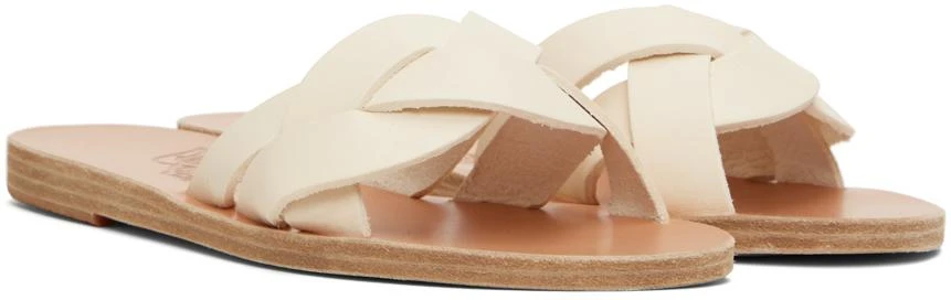 ANCIENT GREEK SANDALS Off-White Arachne Sandals 4