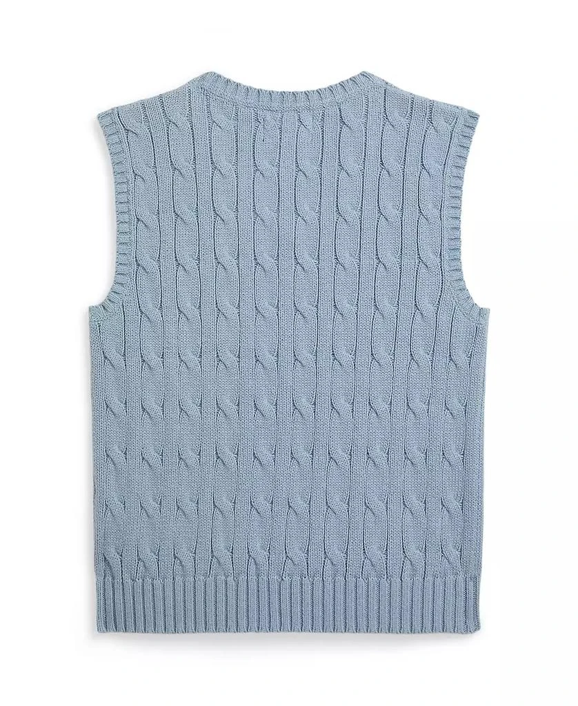 Ralph Lauren Boys
2-7 Cable-Knit Cotton Sweater Vest 2