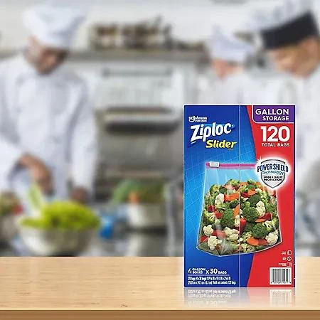 Ziploc Ziploc Storage Slider Gallon Bags, 120 ct. 10