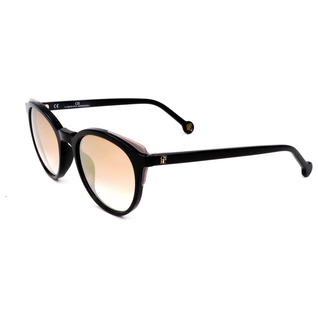 Carolina Herrera Carolina Herrera Women's Black Round Sunglasses