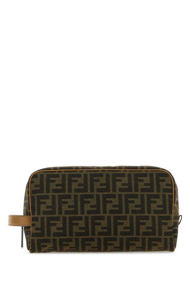 Fendi Fendi FF Monogrammed Zipped Toiletry Case 1