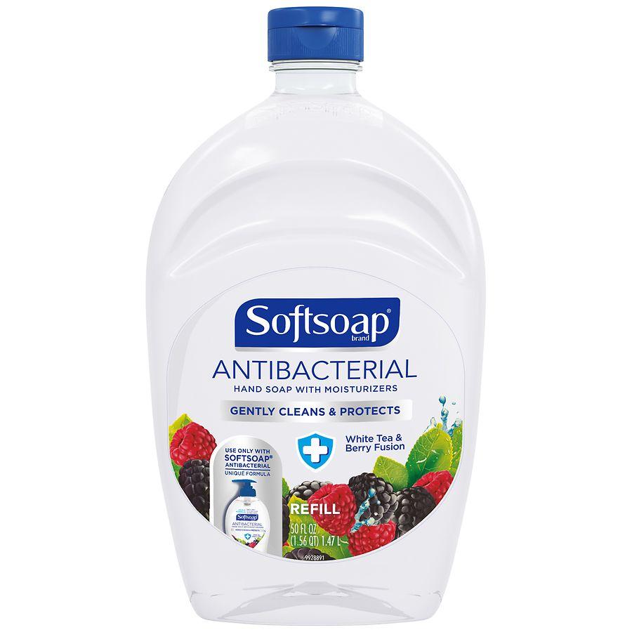 Softsoap Antibacterial Liquid Hand Soap Refill White Tea and Berry