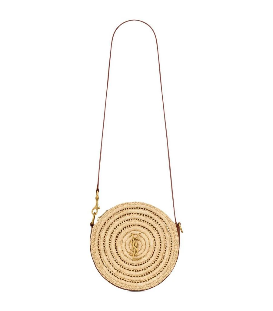 Yves Saint Laurent Raffia Shoulder Bag 1