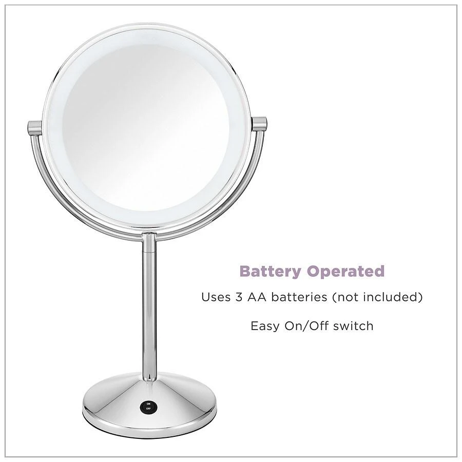 Conair Polished Chrome Mirror 6