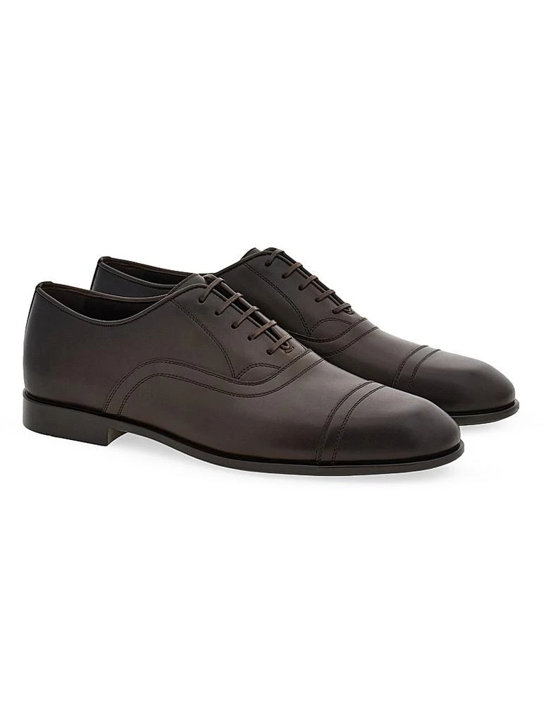 Salvatore Ferragamo Cortez Leather Oxfords 2