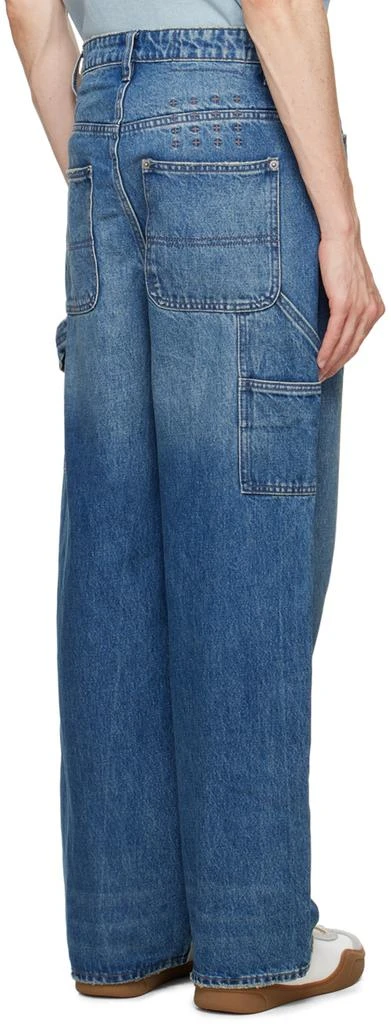 Ksubi Blue Maxx Mids Oversized Straight Jeans 3