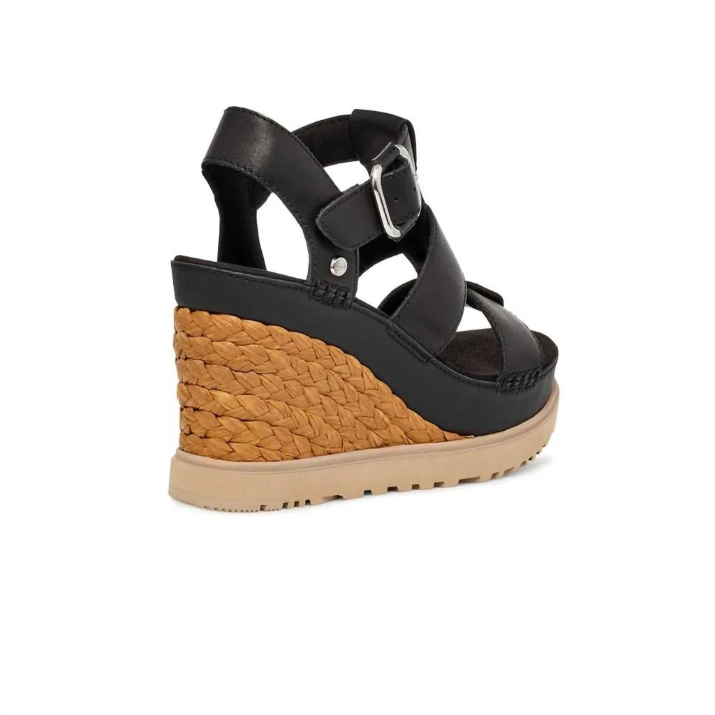 UGG Women's Abbot Strap Sandals In Black 4
