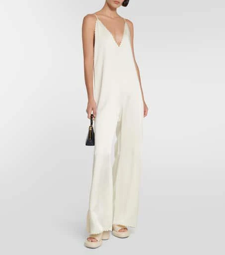 Jil Sander Scalloped crêpe jumpsuit 2