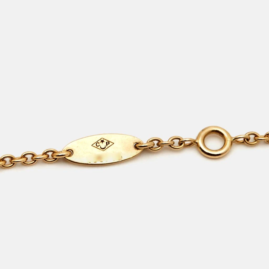 Dior Dior Rose Des Vents Mother of Pearl Diamond 18k Yellow Gold Bracelet 6
