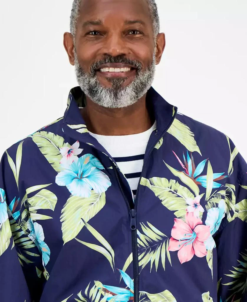 Club Room Men's Hibiscus Floral Lightweight Jacket, Exclusively at Macy's 3