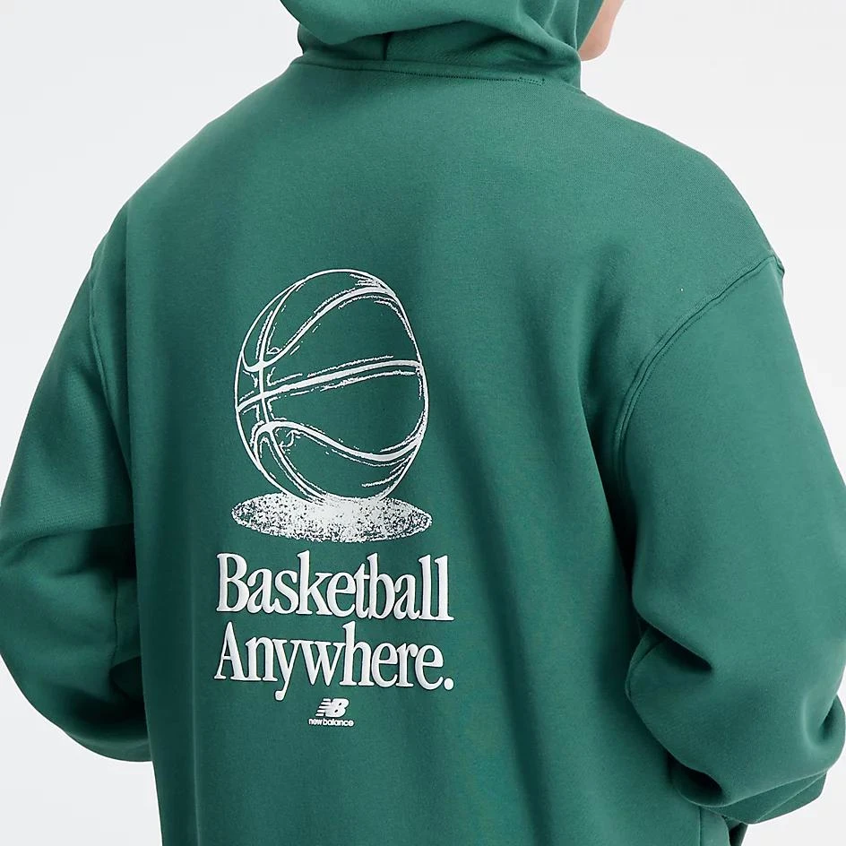 New Balance Hoops Fleece Hoodie 3